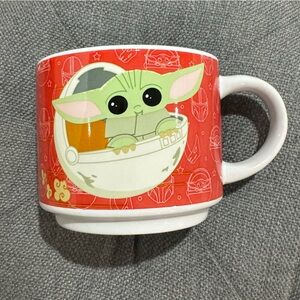 Star Wars Grogu and The Mandalorian Mug